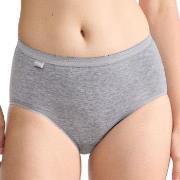 Sloggi Truser Dam Basic Midi Grå bomull 42 Dame