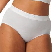 Sloggi Truser Double Comfort Maxi Hvit bomull 46 Dame
