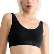 Sloggi BH Double Comfort Top Svart bomull 42 Dame