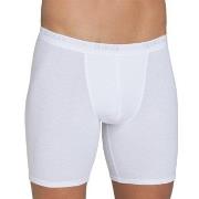 Sloggi For Men Basic Long Hvit bomull Medium Herre