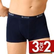 Sloggi For Men Basic Shorts Marine bomull X-Large Herre