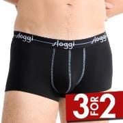 Sloggi 2P For Men Start Hip Svart bomull X-Large Herre