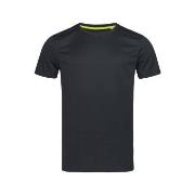 Stedman Active 140 Crew Neck Svart polyester XX-Large Herre