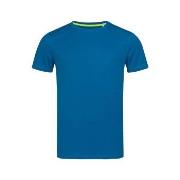 Stedman Active 140 Crew Neck Blå polyester X-Large Herre