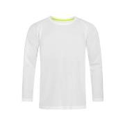 Stedman Active 140 Long Sleeve Hvit polyester Large Herre