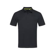 Stedman Active 140 Polo Svart polyester Large Herre