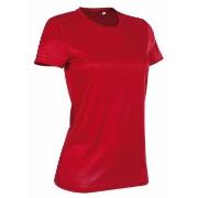 Stedman Active Sports-T For Women Rød polyester X-Large Dame