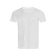 Stedman Ben (Crew Neck) For Men Hvit ringspunnet bomull Large Herre