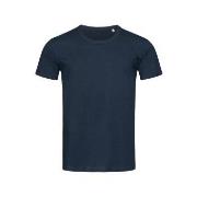 Stedman Ben (Crew Neck) For Men Marine ringspunnet bomull Large Herre