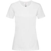 Stedman Classic T Organic Women Crew Neck Hvit økologisk bomull Medium...