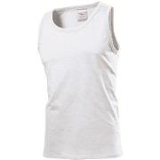 Stedman Classic Tank Top Men Hvit bomull X-Large Herre