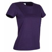 Stedman Classic Women T-shirt Lilla bomull Large Dame