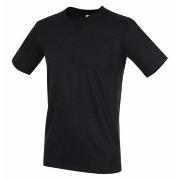 Stedman Classic-T Fitted For Men Svart bomull Small Herre