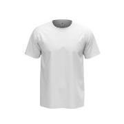 Stedman Comfort Men T-shirt Hvit bomull Large Herre