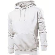 Stedman Sweatshirt Hooded Men Hvit XX-Large Herre