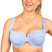 Sunseeker Rustic Sweetheart Underwire Bikini Bra Lysblå polyamid D 38 ...