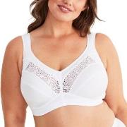 Swegmark BH Cotton Star Soft Bra Hvit bomull B 80 Dame