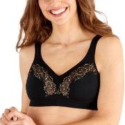 Swegmark BH Fairtrade Soft Bra Svart økologisk bomull B 80 Dame