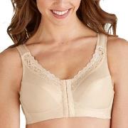 Swegmark BH Maj Front Closure Soft Bra Beige B 85 Dame