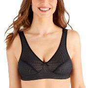 Swegmark BH Net Organic Cotton Soft Bra Svart C 75 Dame