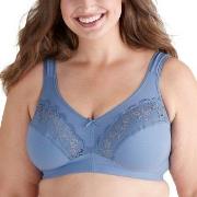 Swegmark BH Treasure Soft Bra Blå bomull B 85 Dame