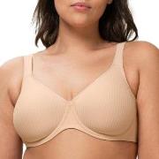 Triumph BH Modern Soft Cotton Underwire Bra Beige B 105 Dame