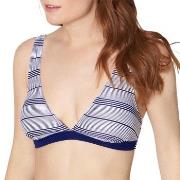 Triumph Summer Waves Padded Bikini Bra Blå Mønster C 42 Dame