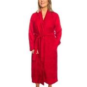 Trofe Bamboo Robe Long Sleeve Rød Bambus Small Dame