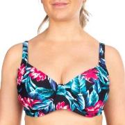 Trofe Tropical Nice Underwired Bikini Bra Svart blomstre D 36 Dame