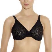 Wacoal BH Halo Lace Underwire Bra Svart C 90 Dame