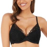 Wacoal BH Raffine Plunge Push Up Bra Svart C 75 Dame