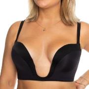 Wonderbra BH Ultimate Silhouette Micro Plunge Svart D 75 Dame