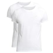 Gant 2P Basic Crew Neck T-Shirt Hvit bomull Medium Herre