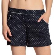 Calida Favourites Dreams Shorts Mørkblå bomull Medium Dame