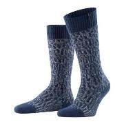 Falke Strømper Stillness Fleece Sock Blå Str 39/42 Herre