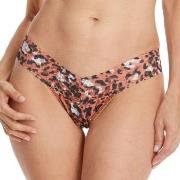 Hanky Panky Truser Cheeky Cheetah Low Rise Thong Aprikos One Size Dame