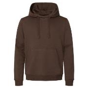 Resteröds Bamboo Hooded Shirt Brun Small Herre