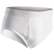 Dovre Brief With Fly Hvit bomull 4XL Herre