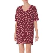 DKNY Wishlist Worthy Sleepshirt Rød Mønster polyester X-Large Dame