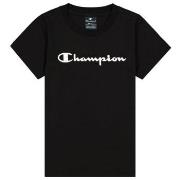 Champion Classics Crewneck T-shirt For Girls Svart bomull 134-140