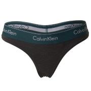 Calvin Klein Truser Modern Cotton Thong Mørkgrå  Small Dame