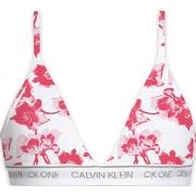 Calvin Klein BH CK One Cotton Triangle Bra Rosa blomstret Medium Dame