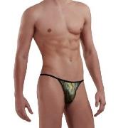 Doreanse Men G-string Grønn polyester Small Herre