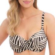 Fantasie La Chiva Underwire Full Cup Bikini Top Svart/Hvit F 80 Dame