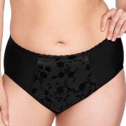 NATURANA Truser Heritage Minimizer Slip Floral Svart polyamid 40 Dame