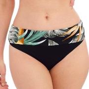 Fantasie Bamboo Grove Fold Bikini Brief Svart mønstret Large Dame