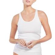 Bread and Boxers Women Ribbed Tank Top Hvit bomull Medium Dame