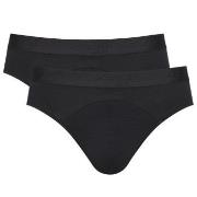 Sloggi 2P Men Ever Soft Brief Svart modal Small Herre