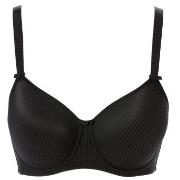 Trofe Sanna Underwire Stripe Bra BH Svart C 80 Dame