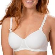 Trofe Sanna Underwire Stripe Bra BH Hvit D 75 Dame